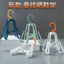 Shoe rack Household hanging shoe rack Shoe rack Outdoor balcony shoe rack hook outdoor sandal rack artifact