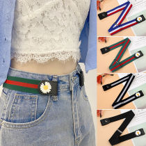 Pants waist tightening artifact Japanese invisible belt womens jeans seamless lazy lazy belt Joker elastic without belt