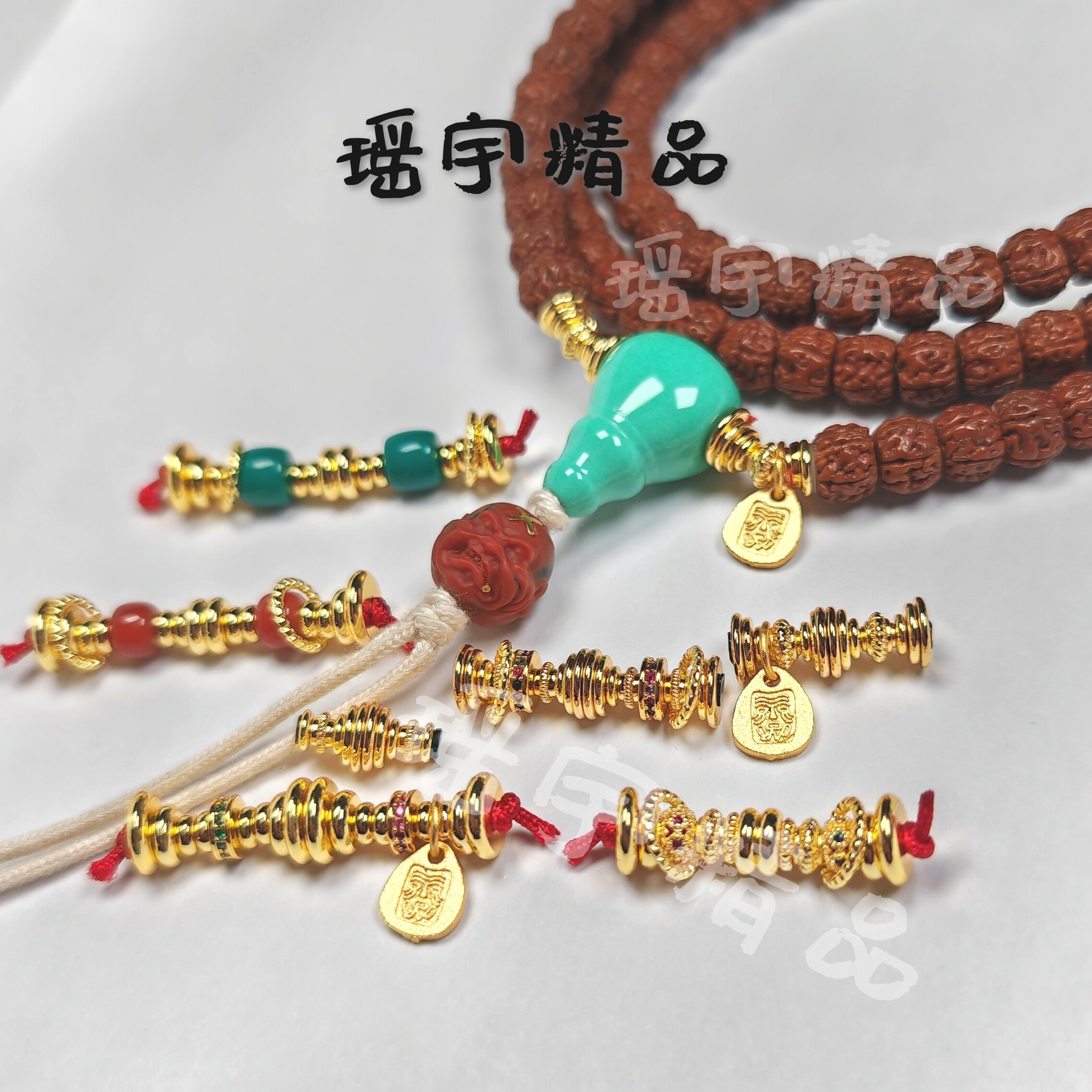 [TAMURA专用]文玩堂：文玩配饰组合出手 黄金文玩三通-黄金文玩三通促销价格、黄金文玩三通品牌- 淘宝