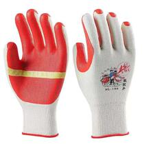 Spot film glove rubber patch thickened anti-cutting wear resistant anti-slip construction site Lauprotect gloves