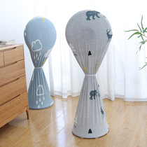 Electric fan dust cover household floor-standing round fan sleeve elastic fan dust cover floor fan cover full bag