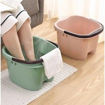 Household foot bucket over calf foot basin dormitory massage plastic foot wash basin high bucket foot tub