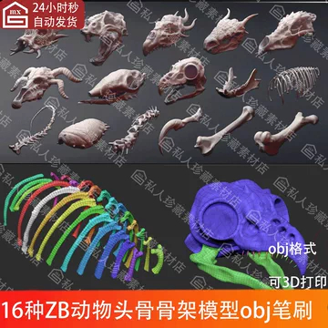 骨头3d模型-骨头3d模型促销价格、骨头3d模型品牌- 淘宝