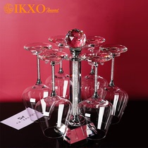 German IKXO Crystal Diamond Wine glass set Goblet set Decanter Burgundy belly wine glass