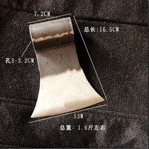 Factory direct sales axe track steel household small axe head artificial forging and strengthening axe cutting wood chopping wood logging woodworking