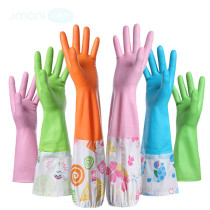 Dishwashing gloves Waterproof Latex Women Wash Clothes Brush Bowls Domestic rubber Durable Winter Pvc Gush