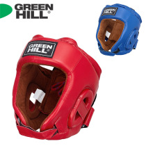 GREENHILL imported leather helmet adult Muay Thai Sanda aiba competition class protective gear taekwondo helmet