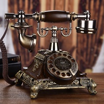 Landline phone high-end home American phone Net red antique antique folk custom old objects ornaments light luxury home