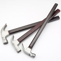Sheep horn hammer Multi-function household woodworking hammer Iron hammer Woodworking decoration hammer One-piece nail hammer nail pulling tool