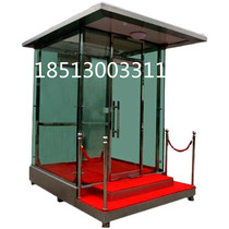 Customized outdoor community sentry box property guard security guard security guard booth sales department concierge station Post Image Sentry Post