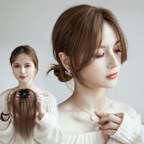 Eight-character bangs wig female fake hair flowing sea sea various styles bangs clip forehead wig natural air full real hair