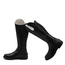 Equestrian riding boots children long leather men and women equestrian boots riding horse boots obstacle high equestrian equipment