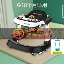 Adjustable height foldable New Walker anti-o-leg two-in-one infant learning walking baby artifact