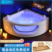 JOYEE home bubble surf Whirlpool Smart thermostatic couple Bath fan acrylic tub