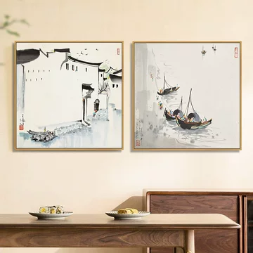 吴冠中江南挂画-吴冠中江南挂画促销价格、吴冠中江南挂画品牌- 淘宝