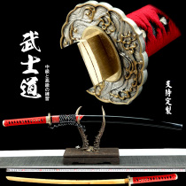 Japans samurai blade of the knife Longquan city integrated knife sword unopened with a knife and a knife to the east too knife to practice the cold weapon
