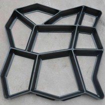 Cement floor die plane embossing printing Garden floor parking lot landscape pavement ground