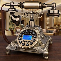  Landline telephone High-end home telephone Home light luxury retro antique fashion creative old-fashioned wireless card