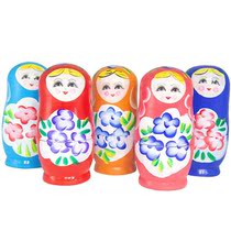 Condom Toy Girl Middle Country Wind Children Puzzle Peach Blossom Girl 7 Floors Wooden Creative Diy Creative Gift Shake