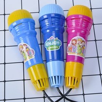 Childrens echo microphone model baby microphone simulation physics echo kindergarten eloquence training gift props