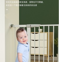 Childrens stair guardrail safety doorrail fence fence-free dog pet fence home interior door fence