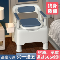 Mobile toilet room with old age special for toilet sturdy and durable active fractured patient month child