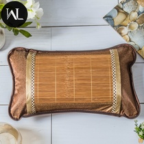 Bamboo Pillow Tea Leaves Bamboo Leaves Summer Ice Silk Cool Pillow Adults Children Breathable Sleep sleeping special Dormitory Student Pillow