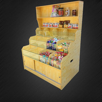 Super City Shelf Convenience Store Dry Fruits Bulk stock Snack Small Food Show Shelf Rice Noodles Five Grain Cereals Display Cabinet