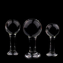 Glass Crystal male and female posterior anal sabbing beads masturbation Mace adult utensils