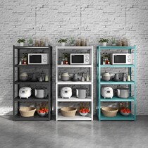 Microwave Shelf Study living room multi-layer balcony household carbon steel kitchen oven floor-to-ceiling sundries storage rack