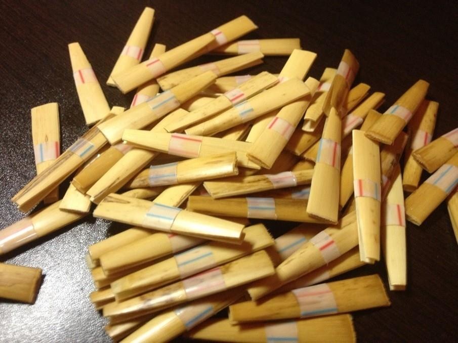 Oboe Student Canes Gouged Fifty sheets