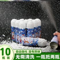 Snowflake spray simulation white snow foam snowflake spray snow cans artificial snow Christmas snow fake snow props