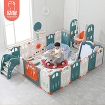 Lizhi children folding game fence baby indoor park home baby safe crawling toddler protective fence