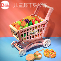 Childrens shopping cart toy large girl princess gift supermarket trolley puzzle simulation baby Small House
