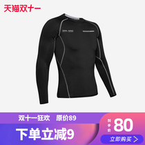 Knight net motorcycle riding summer quick-drying clothes mens suit slippery clothes stretch underwear long sleeve sweat-absorbing clothes breathable