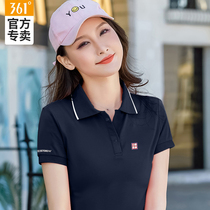361 Sports T-shirt Short Sleeve Woman 2022 Summer Womens POLO Shirt New Lady Tennis Suit Womens Clothing T-shirt