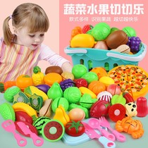 Chee Le Toys Fruit Puzzle House Kitchen Cut Vegetables Children Baby Boys and Girls Children Childrens Children Set