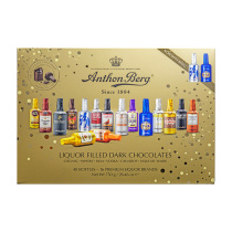 Poland imported Etonberg Chinese and Western wine heart chocolate gift box with 16 flavors and 48 gifts