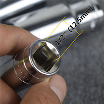 Hexagon extended long head socket auto repair tool sleeve head ratchet wrench socket wrench