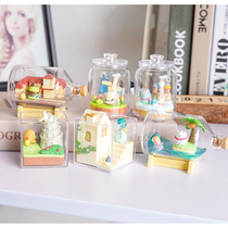 Corner corner biological ornaments blind box doll cute cartoon toy Japanese desktop hand-made model girlfriends gift