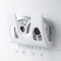 Wall rack with adhesive hook cover holder perforated non-household multifunctional cutting board kitchen wall-mounted storage rack