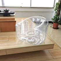 Transparent sofa baby chair childrens training sitting posture multi-functional learning sitting anti-drop seat creative photo props