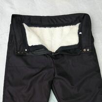Beilan Samar fur wool one sheepskin cotton trousers mens middle-aged wool pants loose thick cold pants wear outside