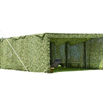 Camouflage net durable expansion net cloth thickened ceiling tent anti-aerial photography plant flower top floor to block the sun encryption
