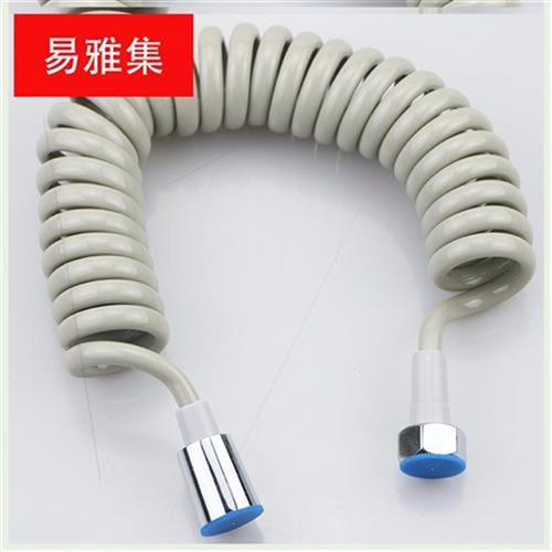 Suitable for retractable anti-winding shower hose Telephone line shower hose 4-minute inlet pipe 3 meters