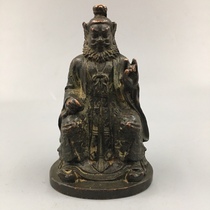 Ancient play miscellaneous collection of antique pendulum pieces Zhang Daoling Buddhist statue bronze statue home dedicated to Buddhas mercy