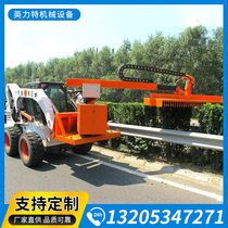 Large fully automatic vehicle-mounted weeder highway garden hedge trimmer high efficiency national road tree trimmer