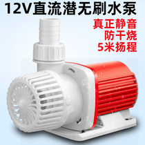 Fish tank submersible pump Fish pond frequency conversion pump submersible pump ultra-quiet large flow amphibious frequency conversion pump