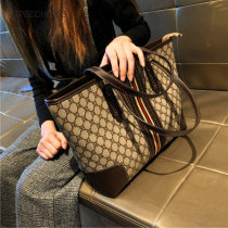 Speechless fashion womens bag niche design Wild tote bag advanced sense shoulder bag large capacity