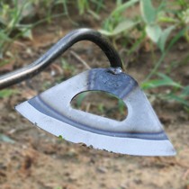 Hollow hoe Agricultural all-steel weeding artifact Hollow hoe soil leakage small pick hoe vegetable farming tools Ripper tool hand